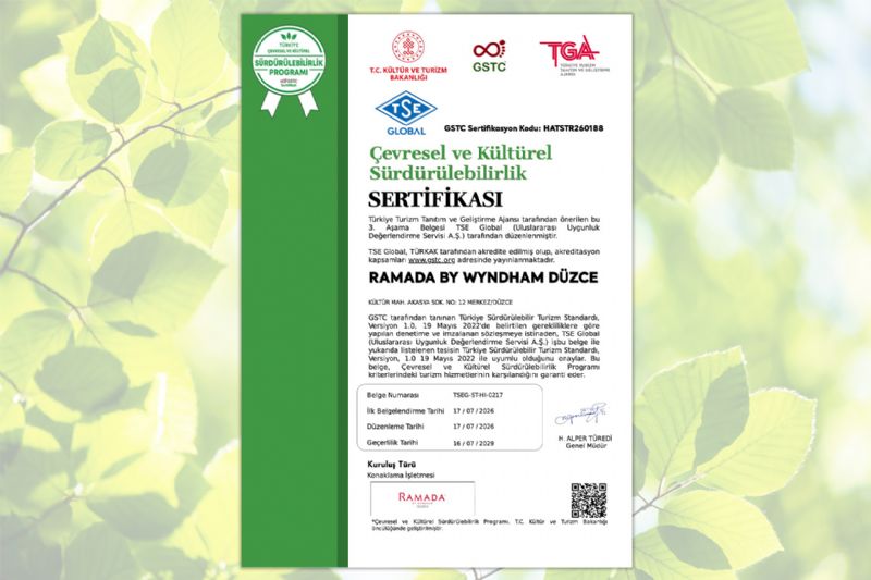 Sürdürülebilir Turizm Yolculuğumuzda Önemli Bir Başarı Sürdürülebilir Turizm Yolculuğumuzda Önemli Bir Başarı